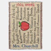 Wir danken Ihnen, dass Sie dem Lehrer die Schuhe z Decke (Vorderseite Vertikal)