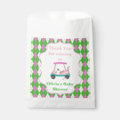 Wir danken Ihnen für den eleganten Golf Cart Ready Geschenktütchen (Vorderseite)