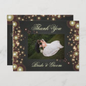 Wir danken Ihnen für die Postkarten des Fotos, (Vorne/Hinten)