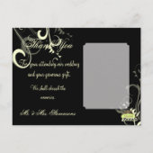 Wir danken Ihnen für die Postkarten des Fotos, (Rückseite)