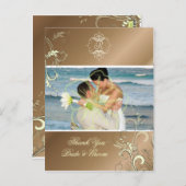 Wir danken Ihnen für die Postkarten des Fotos, (Vorne/Hinten)