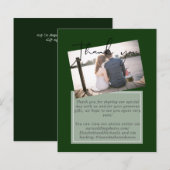 Wir danken Ihnen für Ihre Karten mit Foto Virtual  (Vorne/Hinten)