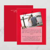 Wir danken Ihnen für Ihre Karten mit Foto Virtual (Vorne/Hinten)