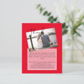 Wir danken Ihnen für Ihre Karten mit Foto Virtual (Stehend Vorderseite)