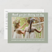 Wir danken Ihnen für Ihre Karten mit Foto Virtual (Vorne/Hinten)