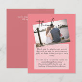 Wir danken Ihnen für Ihre Karten mit Foto Virtual (Vorne/Hinten)