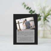 Wir danken Ihnen für Ihre Karten mit Foto Virtual  (Stehend Vorderseite)