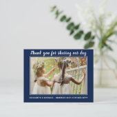 Wir danken Ihnen für Ihre Karten mit Foto Virtual (Stehend Vorderseite)