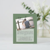 Wir danken Ihnen für Ihre Karten mit Foto Virtual  (Stehend Vorderseite)