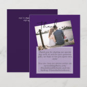 Wir danken Ihnen für Ihre Karten mit Foto Virtual  (Vorne/Hinten)