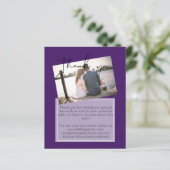 Wir danken Ihnen für Ihre Karten mit Foto Virtual  (Stehend Vorderseite)