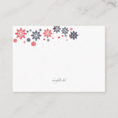 Wir danken Ihnen für Ihre Patronage Promo Card Visitenkarte (Rückseite)