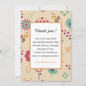 Wir danken Ihnen Karten Niedlich Whimsical (Vorderseite)