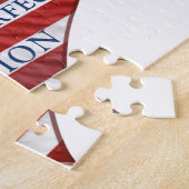 Wir, das amerikanische Flaggenherz Puzzle (Seite)