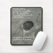 Wir das Gewillt sein Mousepad (Mit Mouse)