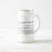 Wir das Leute-Bier Stein Bierglas (VorderseiteRechts)