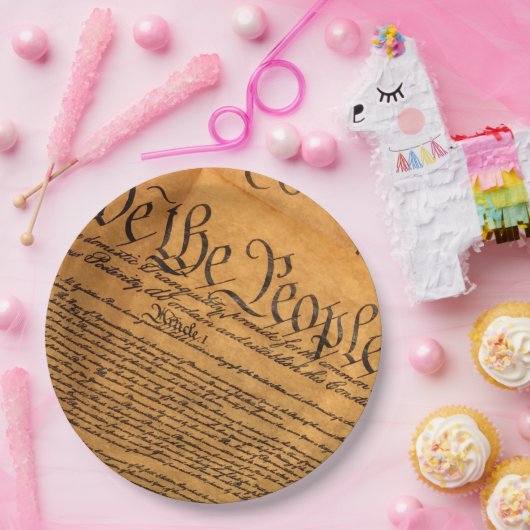 Wir, das Party der US-Verfassung für Amerikanische Pappteller (Party)