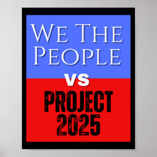 Wir, das People-VS-Projekt 2025, Rettete Demokrati Poster