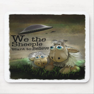 Wir das Sheeple Mousepad