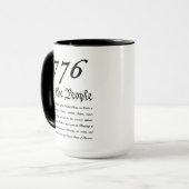 Wir, das Volk - 1776 Tasse (Vorderseite Links)