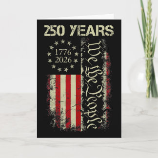 Wir das Volk 250 Jahre Amerika 1776-2026 250. 4t Karte
