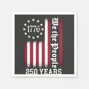 Wir das Volk 250 Jahre Jubiläum USA   Serviette