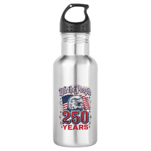 Wir das Volk 250 Jahre patriotischer Adler Vintage Edelstahlflasche