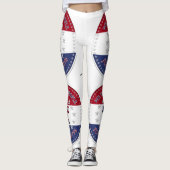 Wir das Volk, 4. Juli 1776, Liberty Bell Leggings (Vorderseite)