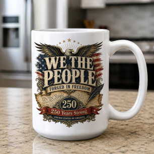 Wir das Volk Adler Amerika 250 Kaffeetasse