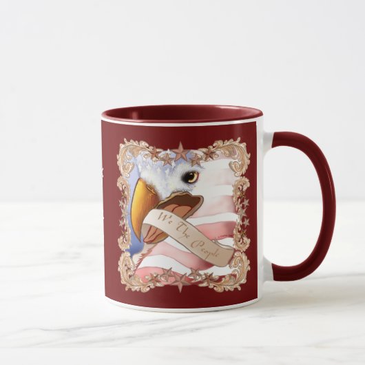 Wir das Volk Adler Tasse (Rechts)