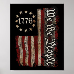 Wir das Volk Amerikanische Geschichte 1776 Unabhän Poster