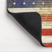 Wir, das Volk auf Flagge-Mauspad Mousepad (Ecke)