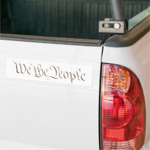 Wir das Volk Autoaufkleber