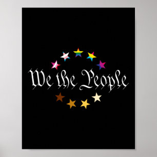 Wir das Volk bedeutet jeden LGBTQ Stolz Monat _1 Poster