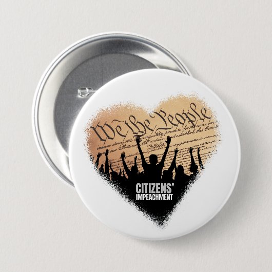 Wir, das Volk Button (Vorne & Hinten)