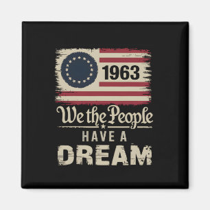 Wir das Volk haben einen Traum Black History Month Magnet