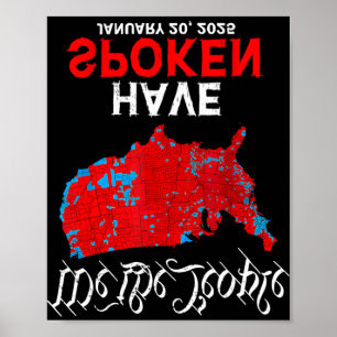Wir das Volk haben gesprochen 20. Januar 2025 Trum Poster