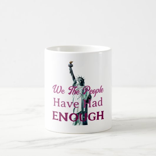 Wir das Volk Kaffeetasse (Mittel)
