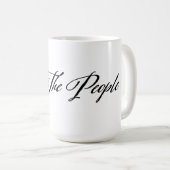 Wir Das Volk Kaffeetasse (VorderseiteRechts)