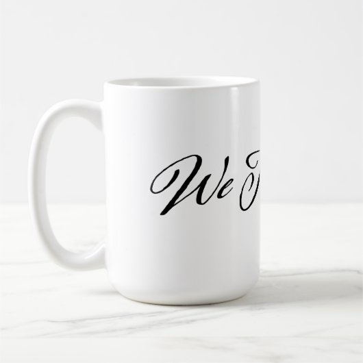Wir Das Volk Kaffeetasse (Links)