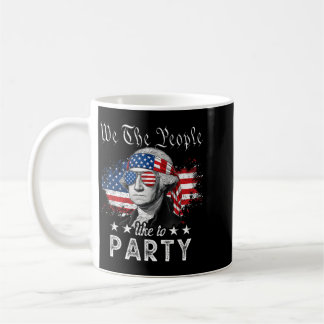 Wir das Volk mögen es zu feiern Gründungsvater USA Kaffeetasse