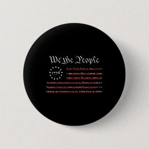 Wir das Volk Präambel Unsere Verfassung 4. Juli Button
