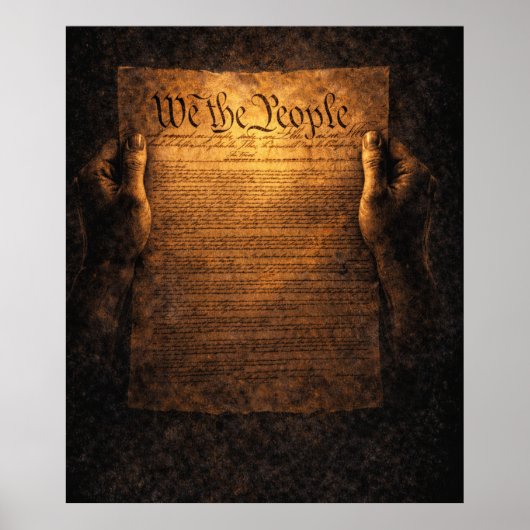 Wir, das Volk, US-Verfassung Poster (Vorne)