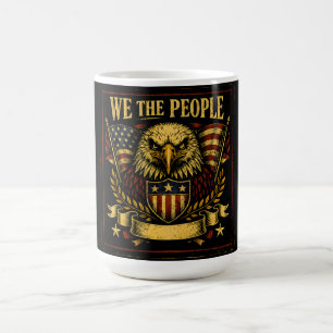 Wir, das Volk – Verfassungsstolz Amerikanisch Kaffeetasse