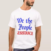 Wir Das Volk Widerstand T-Shirt (Vorderseite)