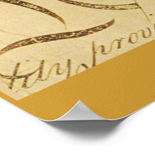 Wir, das Volksplakat Poster (Ecke)