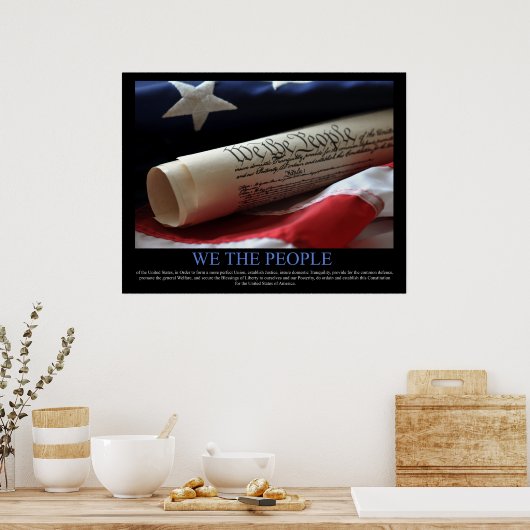 Wir, das Volksplakat Poster (Küche)