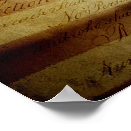 Wir, das Volksplakat Poster (Ecke)