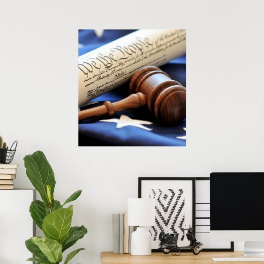 Wir, das Volksplakat Poster (Heimbüro)