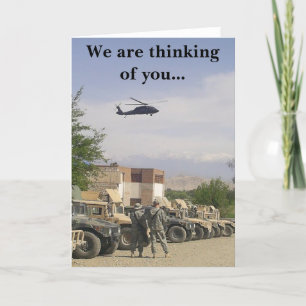 Wir denken an dich... karte